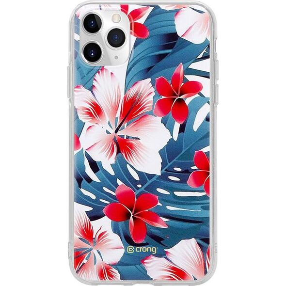 Crong Crong Flower Case etui ochronne na iPhone 11 Pro (wzór 03) 6937770 5907731984973