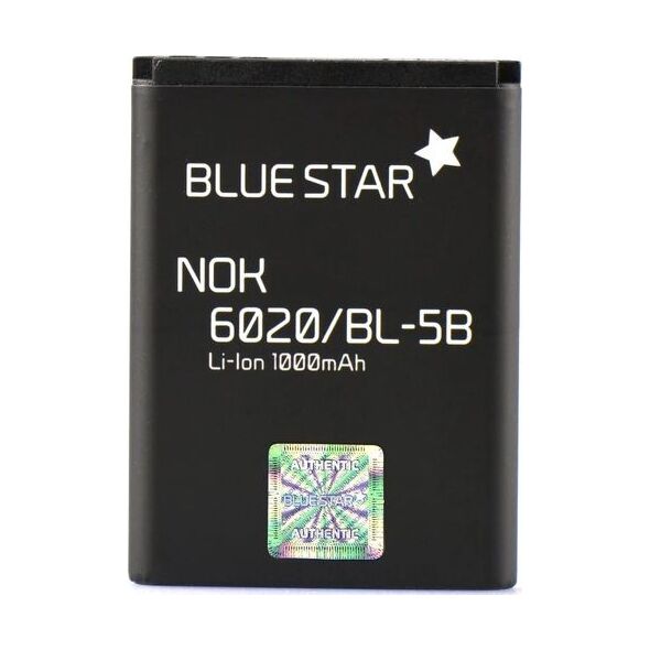 Bateria Bluestar BATERIA NOKIA BL-5B 6080 6120 7260 7360 N80 N90 6941475 5901737089472