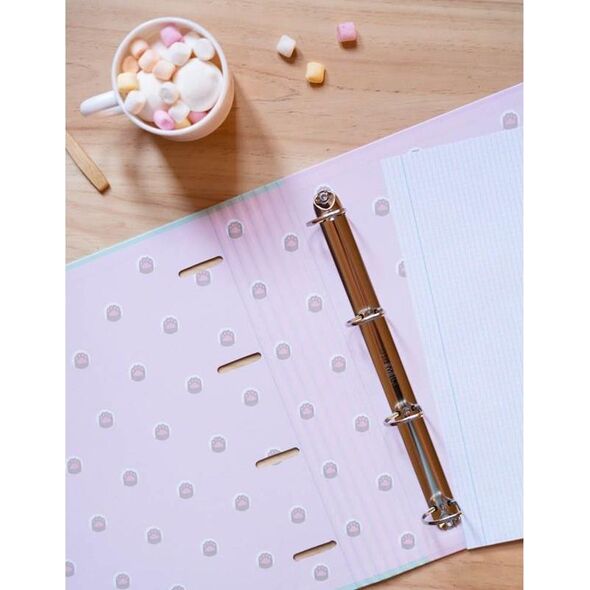 Segregator Pusheen Budget 4-ringowy 26x32cm jasnozielony (67371-uniw) 6944716 8435497234973