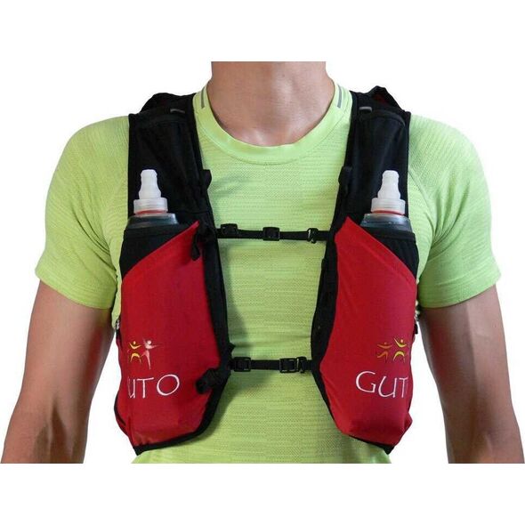 Guto Plecak/kamizelka biegowa UltraFun czerwona XS 7079117 5909876571117