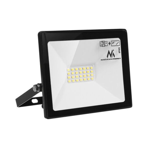 Naświetlacz Maclean Naświetlacz LED slim 20W, 1600lm Neutral White (4000K) Maclean Energy MCE520 NW, IP65, PREMIUM 7079163 5902211117087