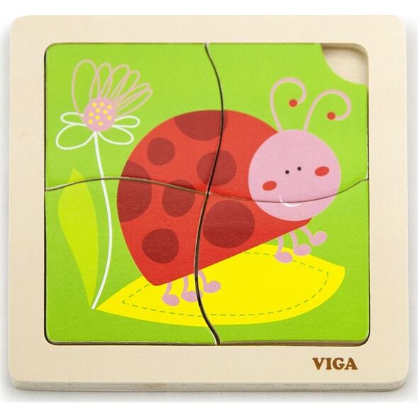 Viga Viga 50140 Puzzle na podkładce - biedronka 7079228 6934510501402