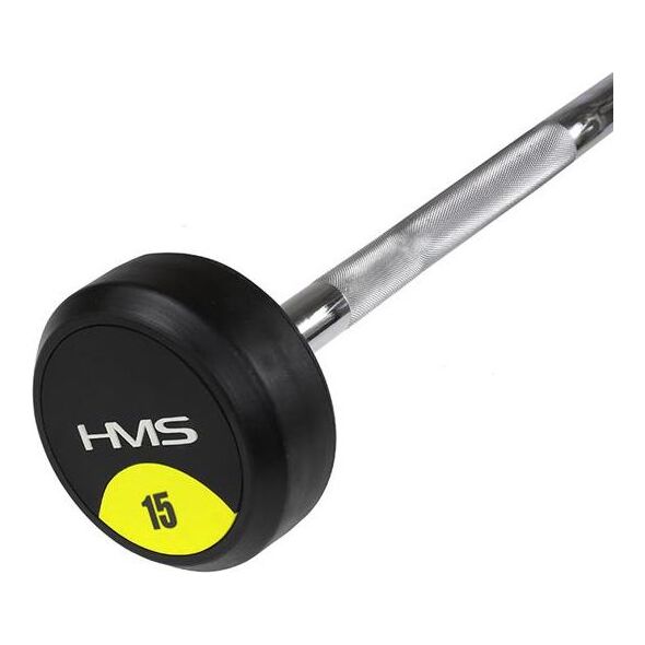 HMS GSL-15 SZTANGA/GRYF STAŁY ŁAMANY GUMOWANY 15 KG HMS 7094525 5907695564617