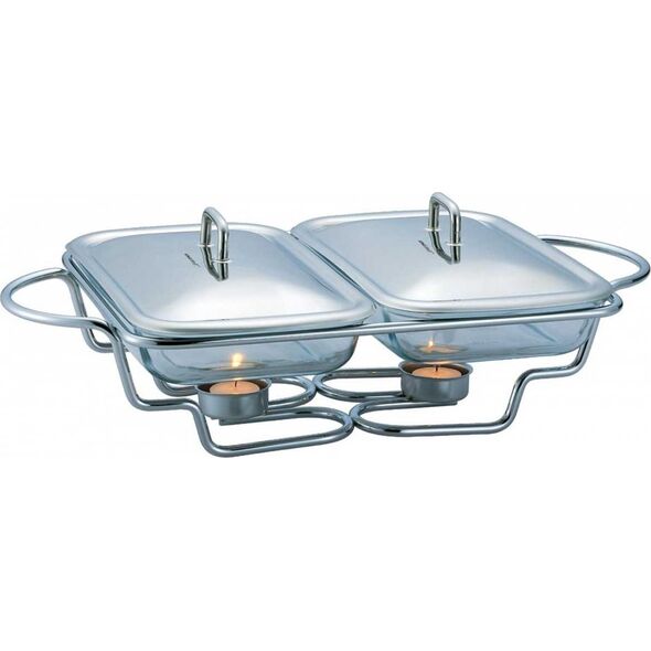 KingHoff PODGRZEWACZ ŻAROODPORNY STOŁOWY 2x1,6L KINGHOFF KH-1412 7094685 5908287214125