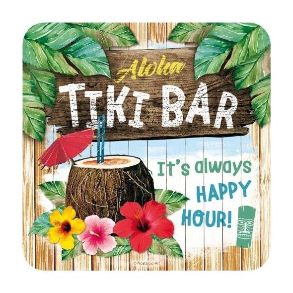 NOSTALGIC ART PODSTAWKA METALOWA POD KUBEK Tiki Bar 7096325 4036113461472