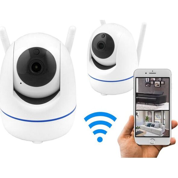 Kamera IP LTC Kamera wewnętrzna obrotowa IP LTC, WiFi, 2.0MP, MicroSD-128GB. 7137577 5902270759099