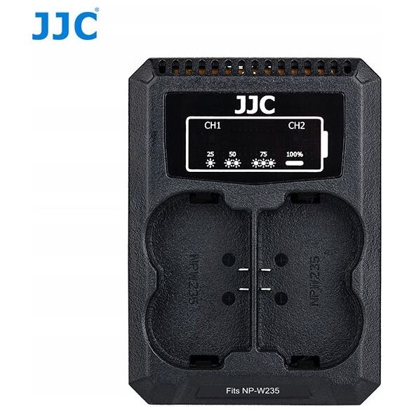 Ładowarka do aparatu JJC Podwójna Ładowarka Usb Do Fujifilm Fuji Np-w235 Npw235 7174017 6950291557582