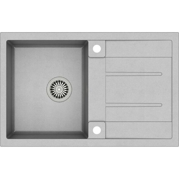 Zlewozmywak Quadron MORGAN 111 GraniteQ stalowy / szary metalik 7178247 5903242531873