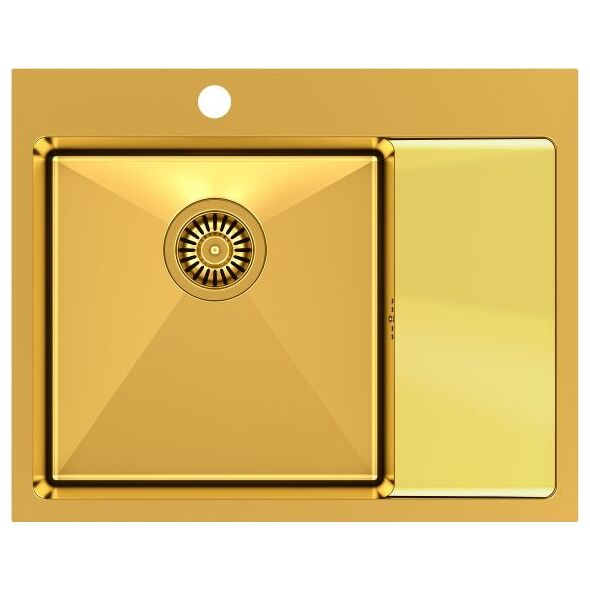Zlewozmywak Quadron RUSSEL 116 SteelQ PVD złoty 7178252 5903242535949