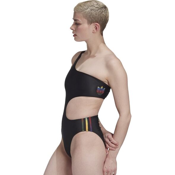 Adidas Kostium kąpielowy adidas Originals Adicolor 3D Trefoil Swimsuit GD3972 GD3972 czarny 32 7229061 4064036821233