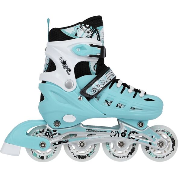 Rolki Nils Extreme NH10905 z wymienną płozą regulowane miętowe r. 39-42 7252314 5907695532807