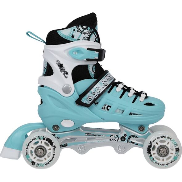 Rolki Nils Extreme NH10905 z wymienną płozą regulowane miętowe r. 39-42 7252314 5907695532807