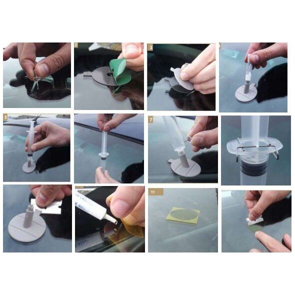 K2 K2 Glass Doctor zestaw do naprawyczy do szyb samochodowych uniwersalny 7336697 5906534009739