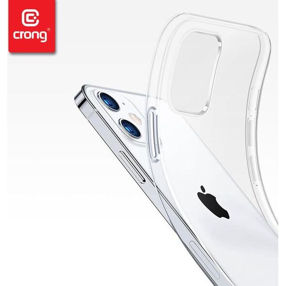 Crong Crong Crystal Slim Cover - Etui iPhone 12 Pro Max (przezroczysty) 7377461 5907731986304