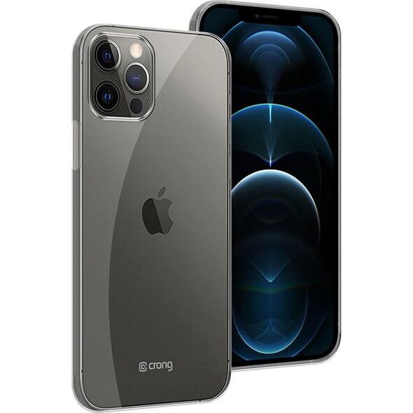 Crong Crong Crystal Slim Cover - Etui iPhone 12 / iPhone 12 Pro (przezroczysty) 7377462 5907731986281