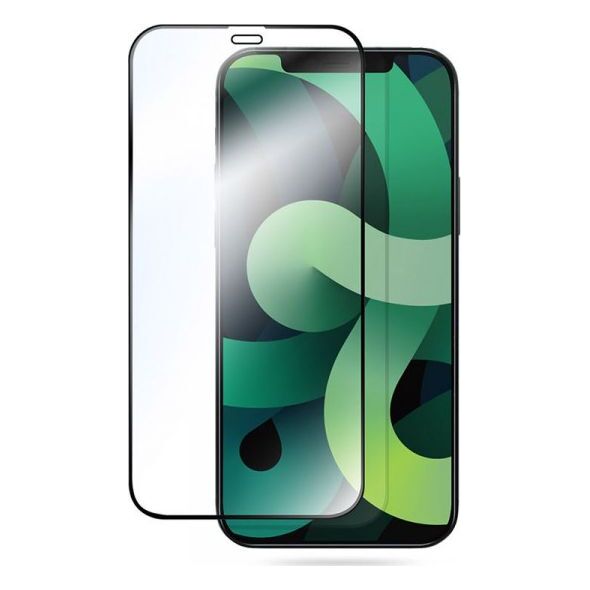 Crong Crong 7D Nano Flexible Glass - Niepękające szkło hybrydowe 9H na cały ekran iPhone 12 Pro Max 7377782 5907731985642