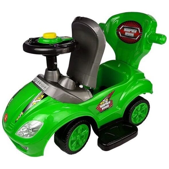 Lean Sport Jeździk z Pchaczem Mega Car 3w1 Zielony 7410495 5908275994770
