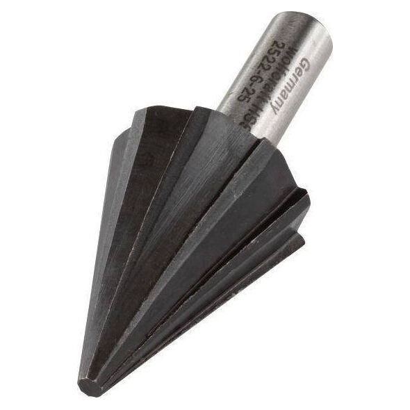 Wolfcraft Frez do otworów 6 - 24 mm Wolfcraft - HSS, trzpień 8 mm 7416663 4006885252202