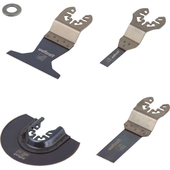 Wolfcraft Zestaw brzeszczotów do multinarzędzi Wolfcraft - Laminat 7416732 4006885396104