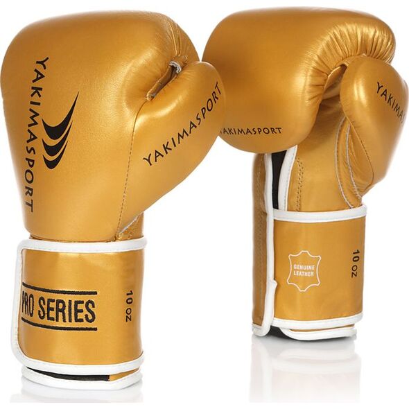 YakimaSport RĘKAWICE BOKSERSKIE TIGER GOLD/BLACK V 7444917 5903796711035