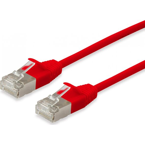 Equip Equip Patchkabel Cat6A S/FTP 2xRJ45 3.00m rot (SSTP) Slim 7467253 4015867209882