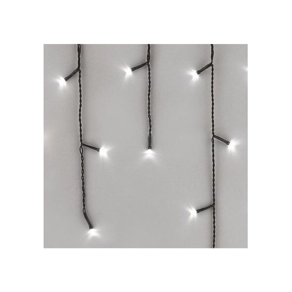 Emos Komplet choinkowy sople XMAS icicle różne tryby 9W 600LED 10m IP44 zimny biały ZY1448 7475580 8592920095737
