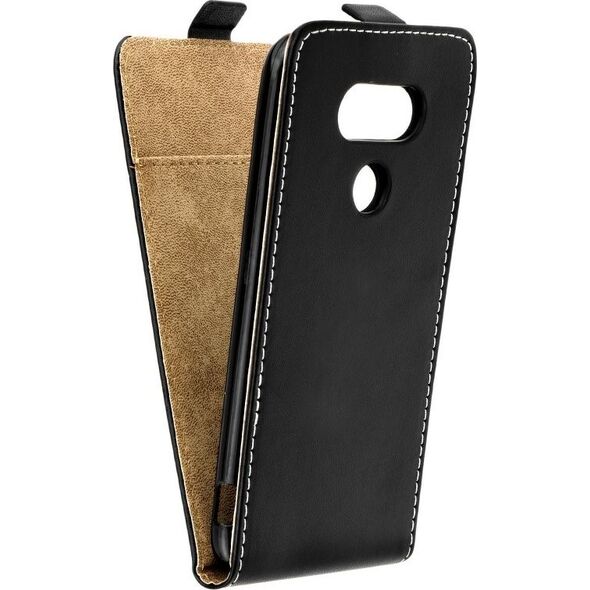 Partner Tele.com Kabura Slim Flexi Fresh Pionowa do Huawei P10 Lite czarny 7496040 5901737403612