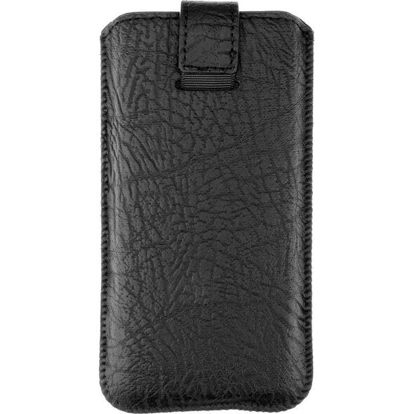 Partner Tele.com Futerał Skórzany Forcell Slim Kora 2 - do Samsung I9100 Galaxy S2/LG L7/Xperia J czarny 7497721 5901737164025