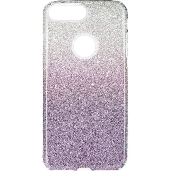 Partner Tele.com Futerał Forcell SHINING do IPHONE 7 Plus / 8 Plus transparent/fiolet 7497841 5901737888723