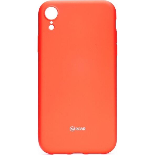 Partner Tele.com Futerał Roar Colorful Jelly Case - do Iphone XR Brzoskwiniowy 7497992 5901737929310