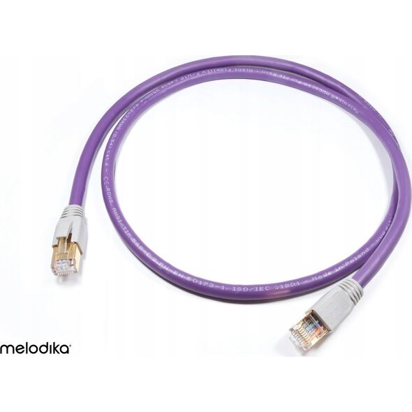 Melodika Melodika MDLAN25 Kabel sieciowy (skrętka) Ethernet F/UTP RJ45 Cat. 6e - 2,5m 7543318 5907609006370