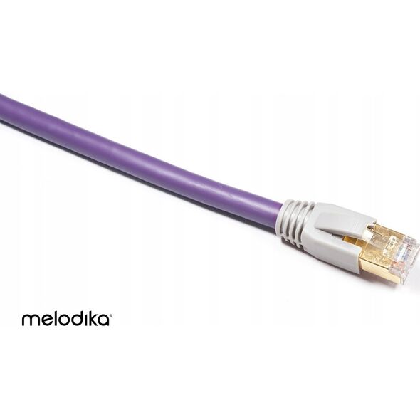 Melodika Melodika MDLAN80 Kabel sieciowy (skrętka) Ethernet F/UTP RJ45 Cat. 6e - 8m 7543331 5907609006431