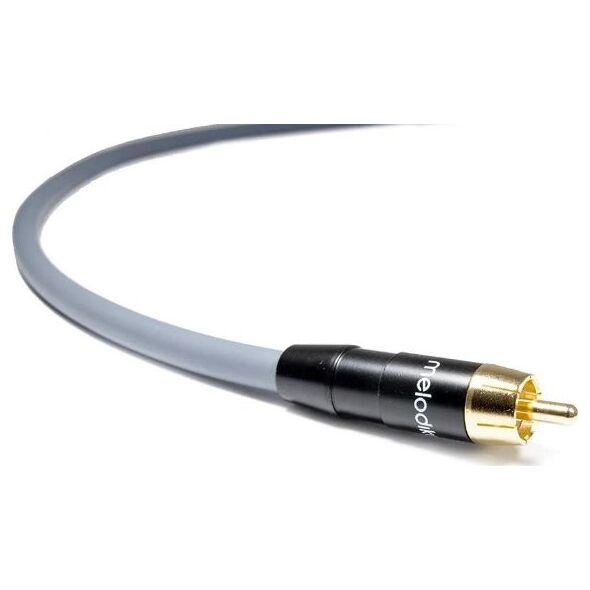 Kabel Melodika RCA (Cinch) - RCA (Cinch) 4m szary 7543341 5907609006813