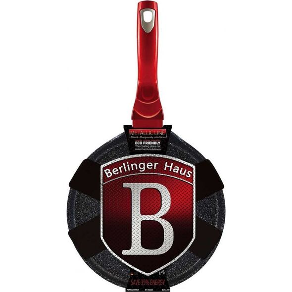 Patelnia Berlinger Haus Metallic Line Burgundy Edition 28cm 7544164 5999108450426