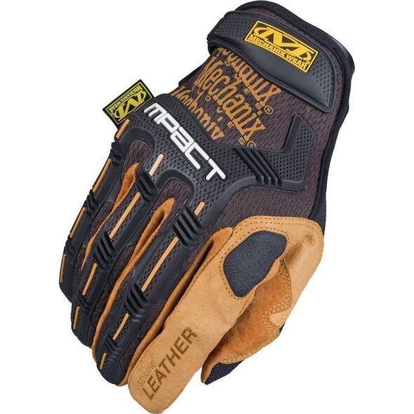 Mechanix Wear Mechanix Wear Rękawice M-Pact Leather Czarne-Coyote XL 7548022 781513631553