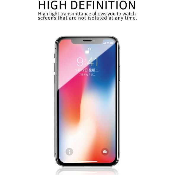 Partner Tele.com Szkło hartowane X-ONE Full Cover Extra Strong - do iPhone 11 (full glue) czarny 7557862 5903396038686