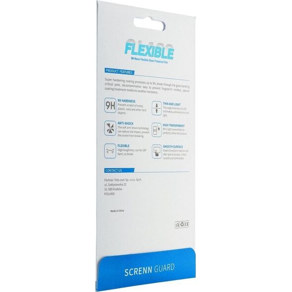 Partner Tele.com Szkło hartowane Flexible Nano Glass - do Samsung Galaxy A71 7558049 5903396050817