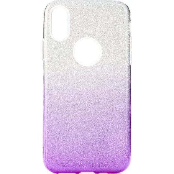 Partner Tele.com Futerał Forcell SHINING do IPHONE 11 PRO ( 5,8 ) transparent/fiolet 7560230 5903396024719