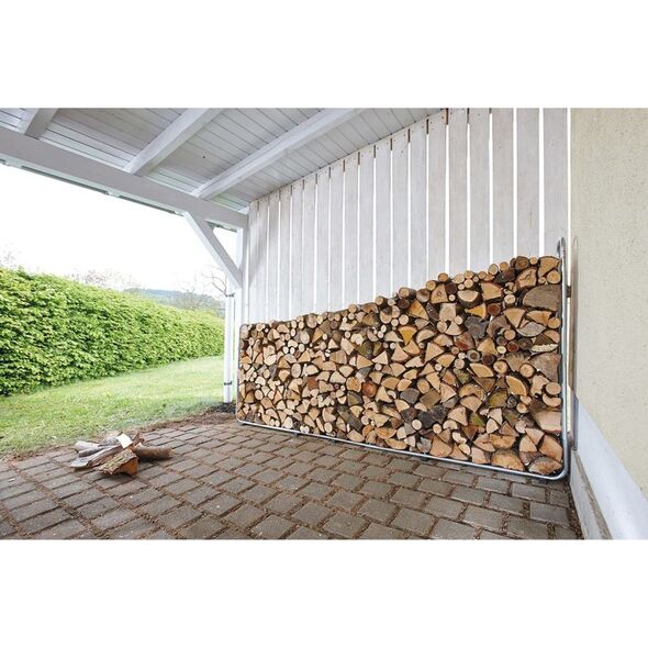Drewutnia vidaXL towar w Sosnowcu - Akcesoria kominkowe [vidaXL] wolfcraft Stojak na drewno opałowe XXL 5125000 () - Morelenet_7594776 7594776 4006885512504