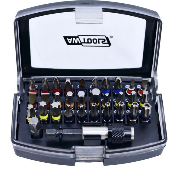 AWTools AWTOOLS ZESTAW BITÓW KOŃCÓWEK WKRĘTAKOWYCH S2 32cz. AW37915 7598206 5903678600792