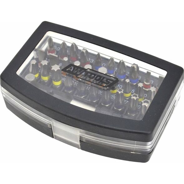 AWTools AWTOOLS ZESTAW BITÓW KOŃCÓWEK WKRĘTAKOWYCH S2 32cz. AW37915 7598206 5903678600792