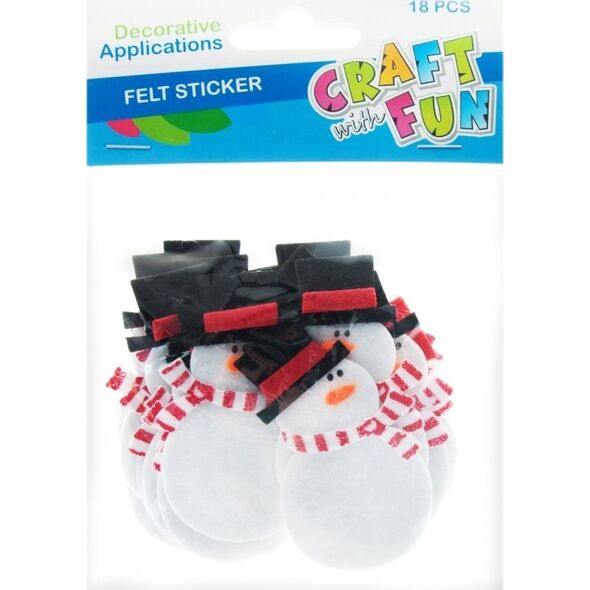 Craft with Fun CF OZDOBA DEK FILC BALWAN SPRZYL 18SZT 12/288 7615686 5908275136606