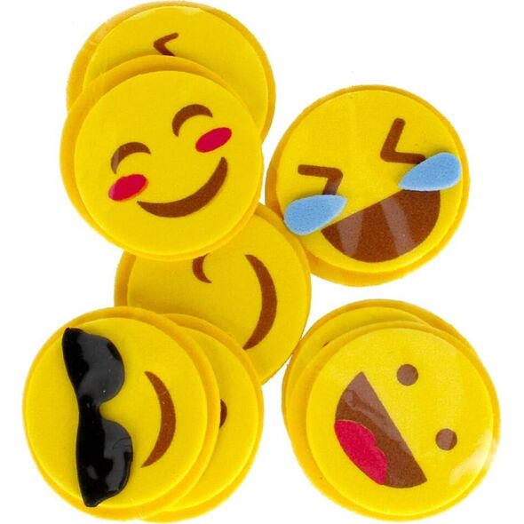 Craft with Fun CF OZDOBA DEK EVA EMOTKI SPRZYL 8SZT 12/144 7615688 5908275111139