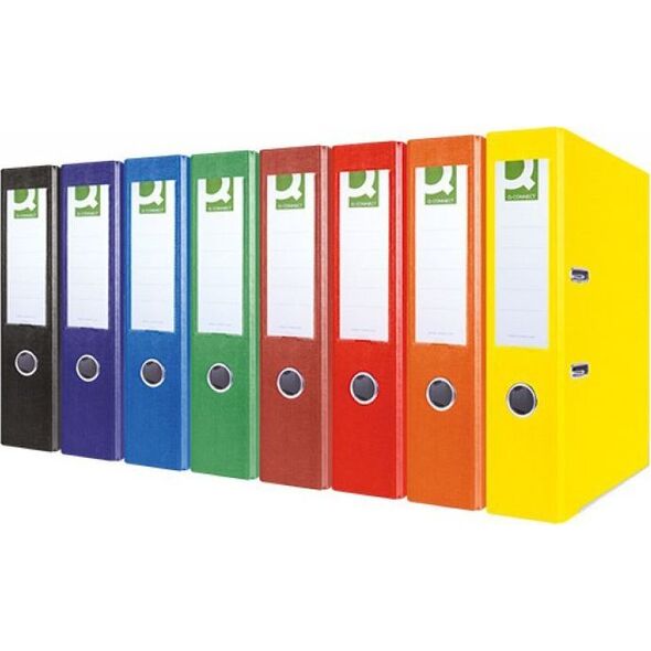 Segregator Q-Connect Hero 2-ringowy A4 75mm żółty (KF15996) 7624657 5705831159969