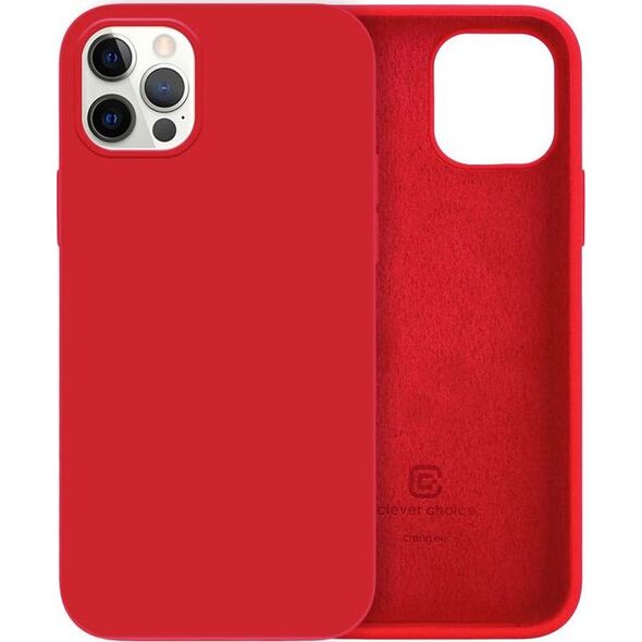 Crong Crong Color Cover - Etui iPhone 12 Pro Max (czerwony) 7663113 5907731986533