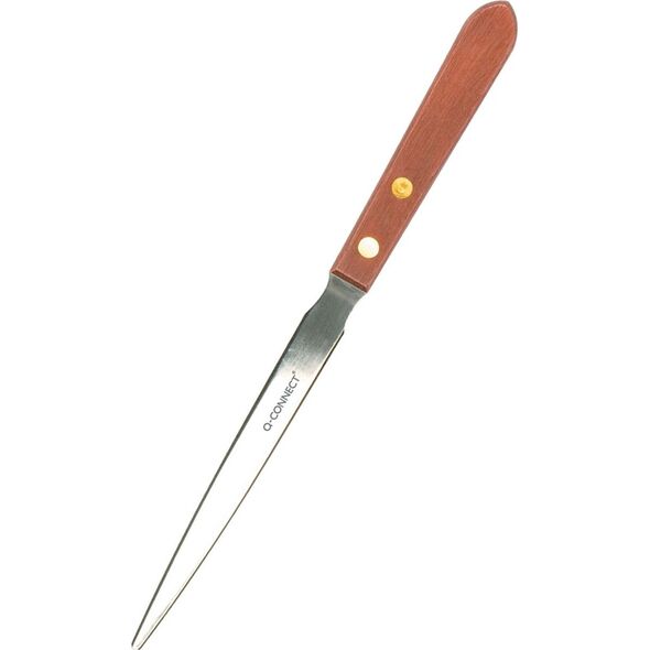 Q-Connect NÓŻ DO KOPERT Q-CONNECT 22 CM DREWNIANA RĄCZKA 7678174 5705831039858