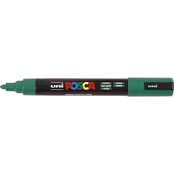 MARKER Z FARBĄ PLAKATOWĄ UNI PC-5M POSCA, ZIELONY 7702670 4902778916148