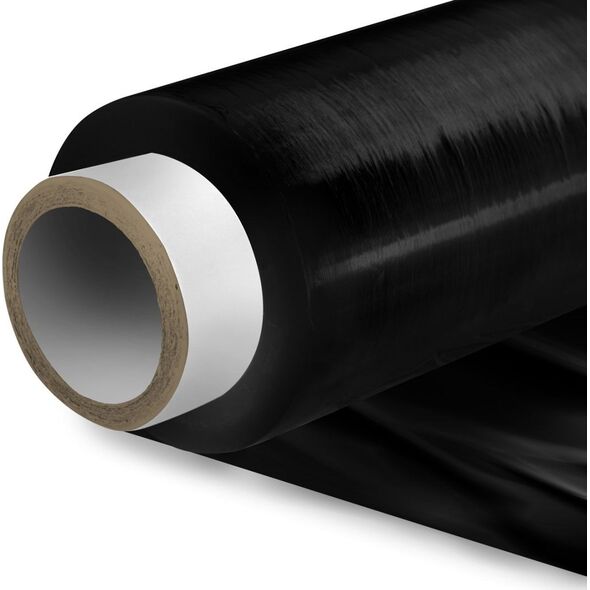 Folia stretch Platinet PLATINET FOLIA STRETCH 23my/500mm CZARNA 1,5KG (Folia 1kg, tuleja 500gr) 7740471 5907544140153