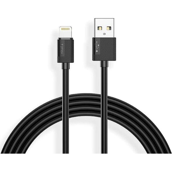 Kabel USB T-Phox USB-A - Lightning 2 m Czarny 7740951 6970225139608