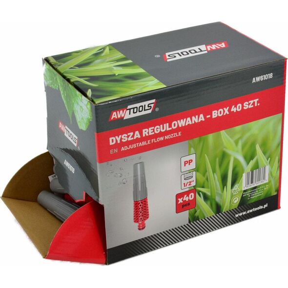 AWTools AWTOOLS DYSZA REGULOWANA BOX-40szt. AW61018 7813944 5903678601362
